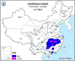 暴雨黄色预警拉响！南方10省迎最强降雨，这些地方需警惕灾害叠加