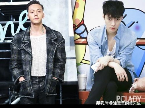 张艺兴与陈伟霆拍摄现场互动