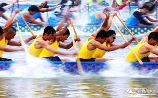 旺帆龙舟队冲刺瞬间