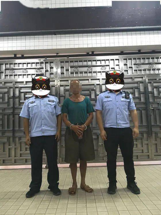 民警在现场处置画面