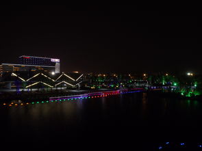 中国科技园区夜景