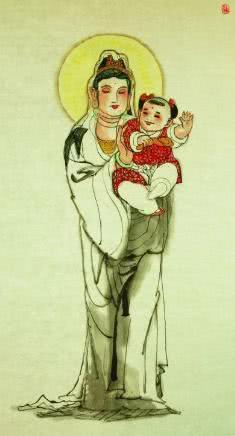 小女孩手绘送给爸爸的画作