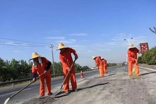 北京街头的高温场景