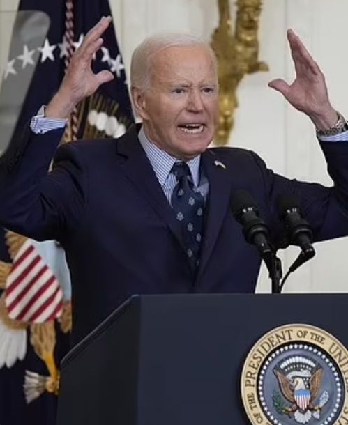 美国总统拜登在白宫会议