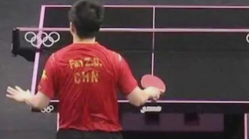 樊振东模仿C罗庆祝动作