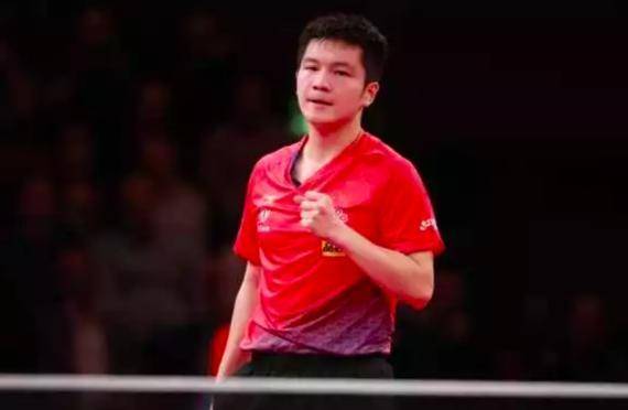 樊振东在德国公开赛比赛中