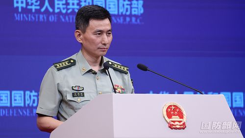 张晓刚大校发言中