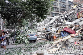 汶川地震现场照片