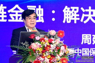 张文杰在金融论坛上演讲