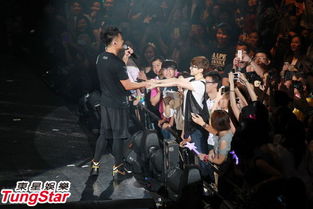 陈小春与郑伊健同台演唱照片