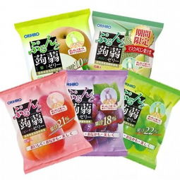 魔芋零食与普通零食对比图示例