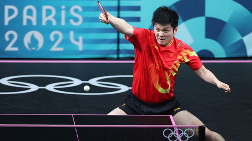 樊振东参加棒球训练现场