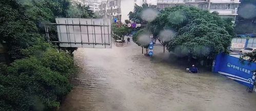 桂林道路积水严重