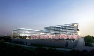 小米总部大楼夜景图