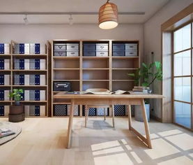 作者在书房创作内容的工作场景