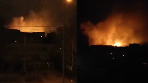 俄军地毯式轰炸乌无人机发射场：战火下的夜空与无声的较量