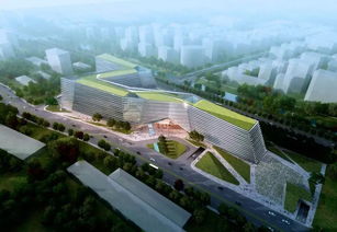 亚马逊总部大楼航拍图