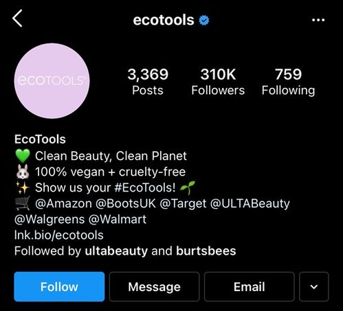 欧可爱社交媒体主页截图