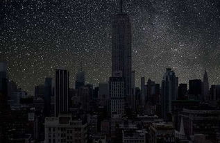 乌克兰城市夜晚因空袭停电画面