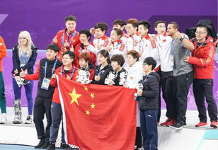 中国队领奖合影