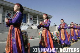 韩国总统就职典礼彩排现场