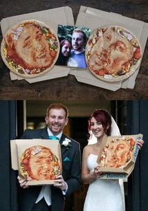 新婚夫妻婚礼合照网络截图