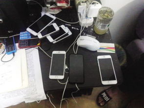 警方查获的外挂软件设备照片