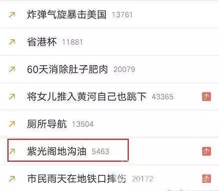 微博热搜截图