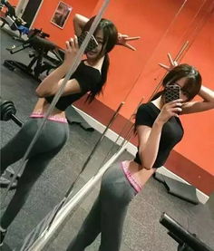 网友健身打卡照片