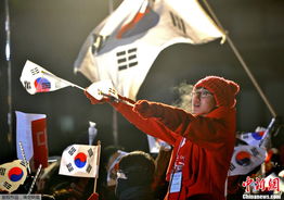 韩国总统候选人演讲现场