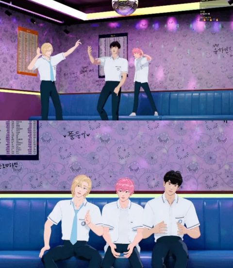 虚拟偶像Plave粉丝见面会现场