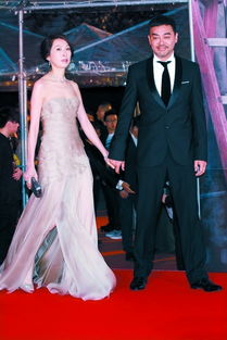 马克龙夫妇牵手走红毯