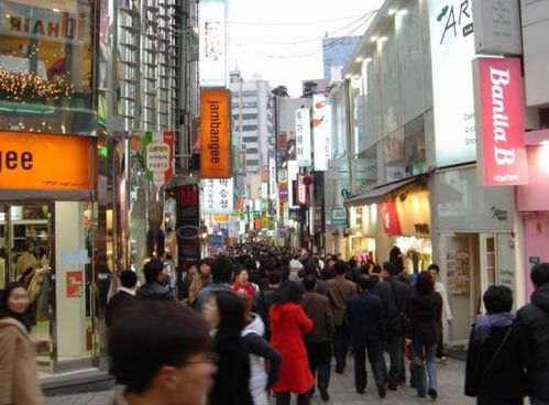 韩国首尔街头景象