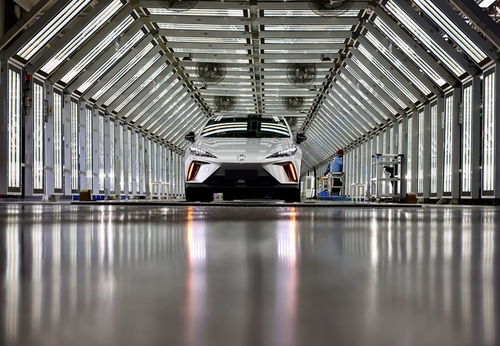 上汽集团新能源汽车生产线