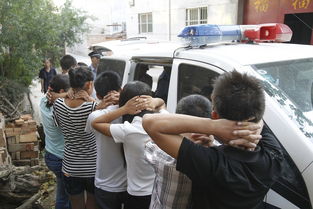 西安警方抓捕现场图片模拟图