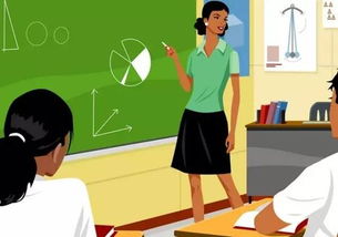 教师在学校走廊神情紧张