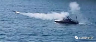 乌克兰无人艇发射瞬间