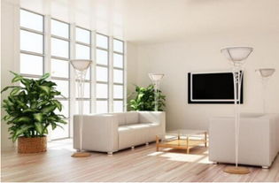 家中开着空调的学习桌