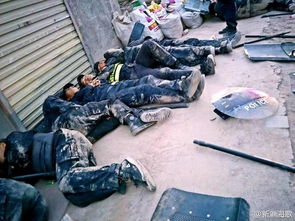 新疆警方查获现场照片