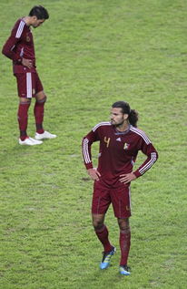 日本队球员失落表情