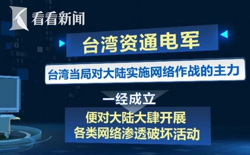 台湾资通电军黑客组织成员模拟图