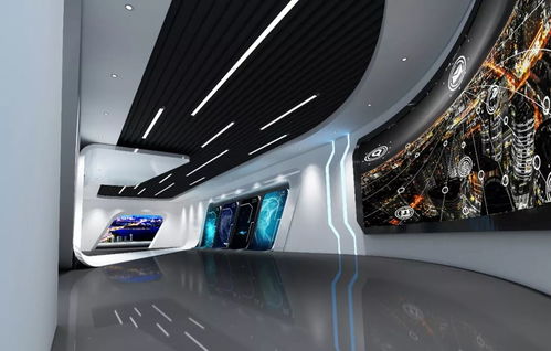 新能源汽车展厅内景图