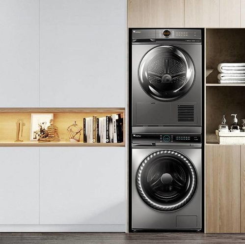 小天鹅洗烘套装实物图