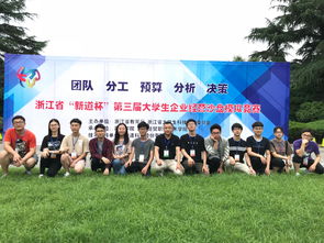 贵阳高校学生参加企业运营竞赛