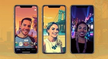 女孩使用苹果X手机自拍