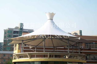 充气膜结构抗风测试场景