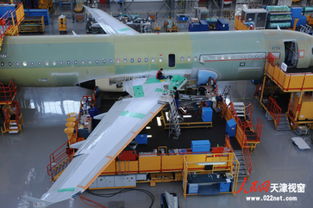 空客天津总装线内部场景