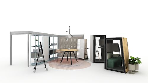 现代办公环境下的多人协作场景