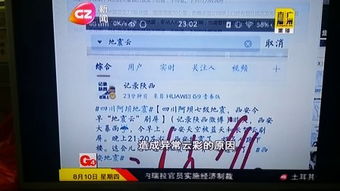 地震谣言视频截图示例