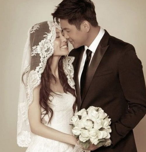 范玮琪与丈夫陈建州合影旧照